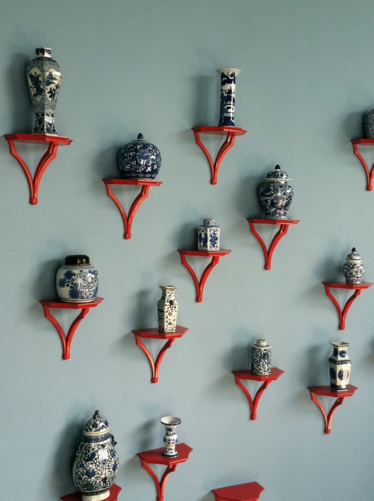 displaying a collection on a wall