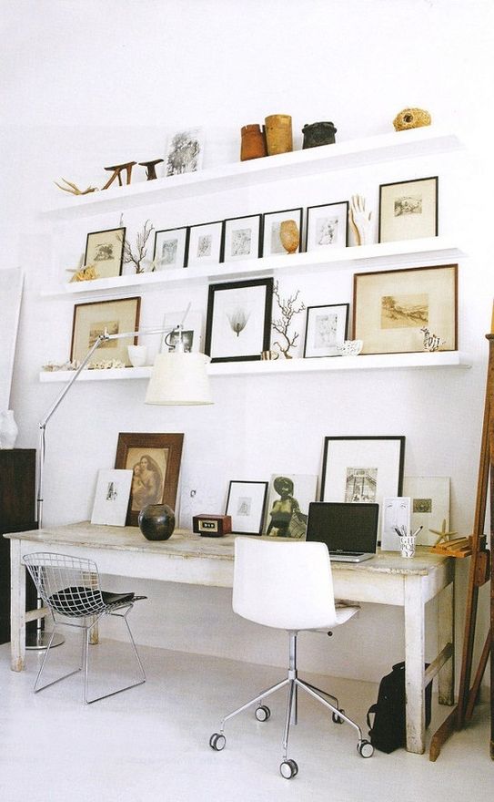 photo wall shelves via verdana interiors