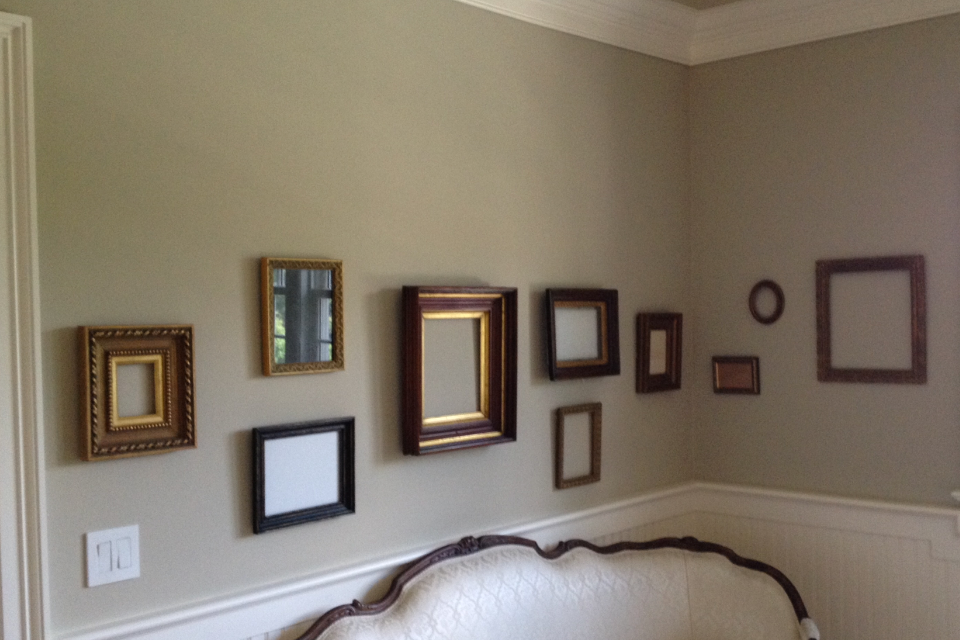 gallery wall frames only
