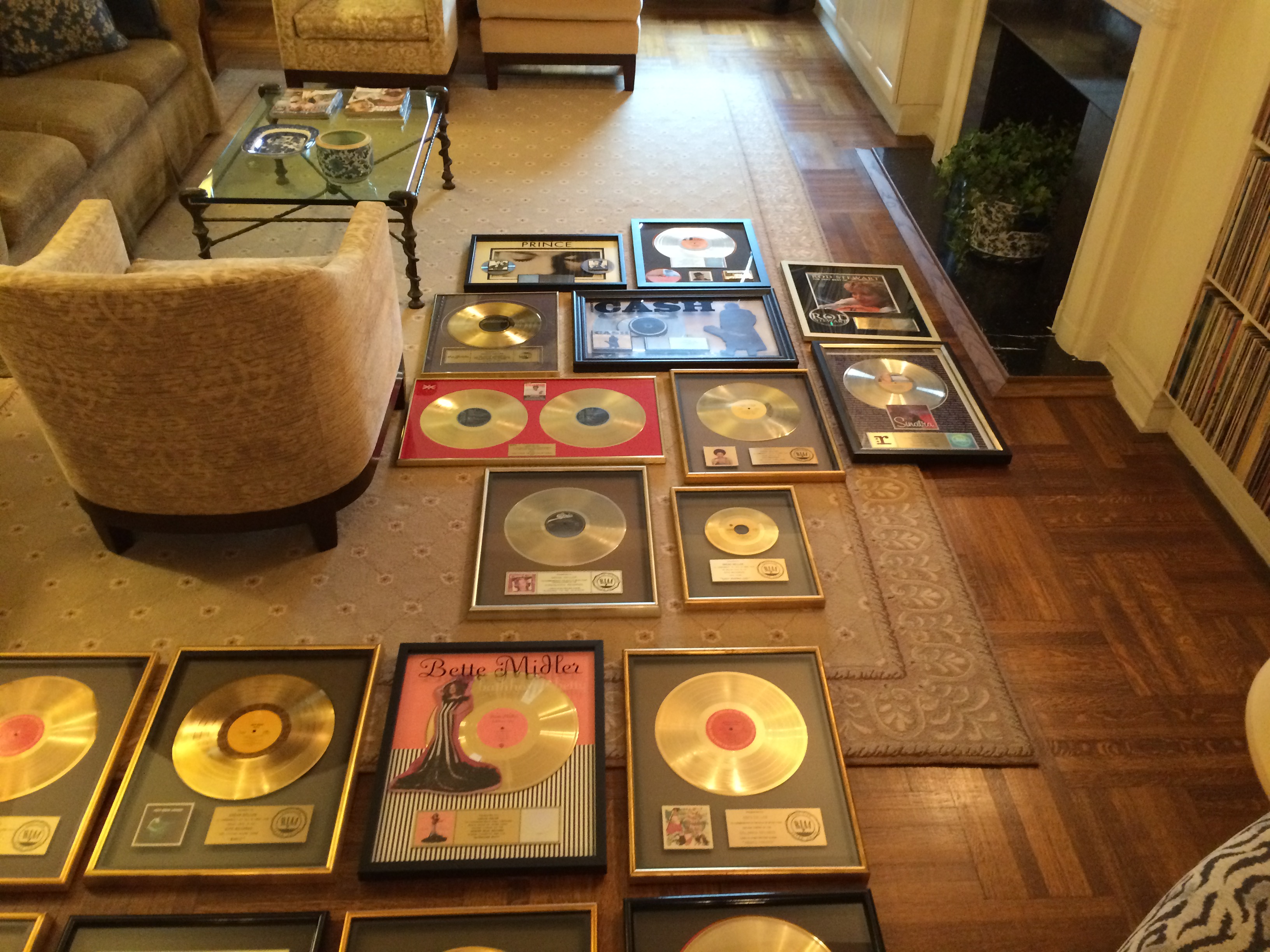 record collection display ideas