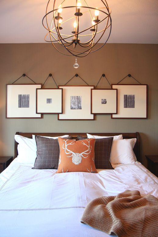 Ideas for hanging pictures - Image via Beneath my Heart
