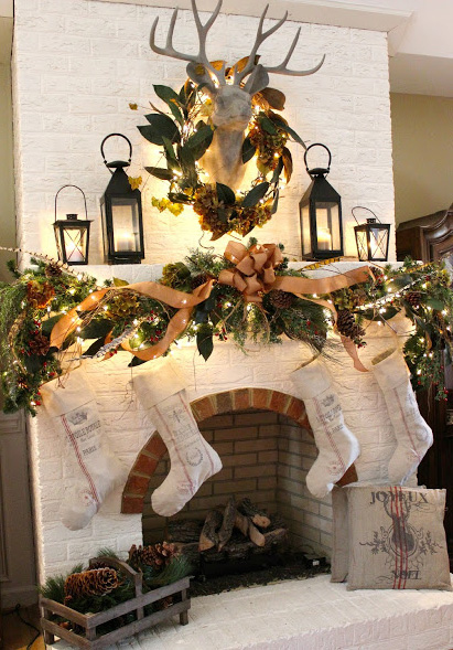 holiday mantle ideas -sheknows