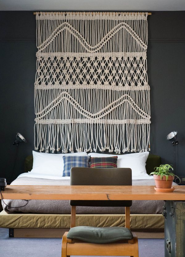 macrame wall hanging - the nest