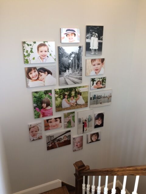 Family photo wall 3