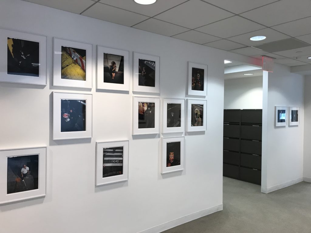 negative space in art installation