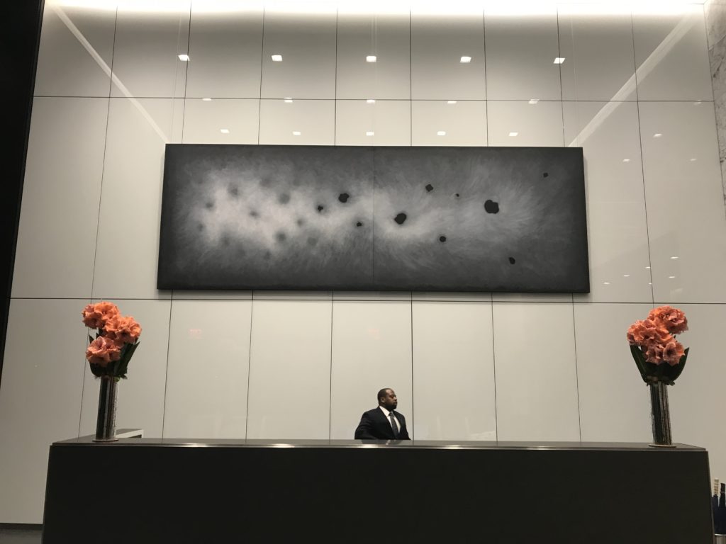 corporate art installation